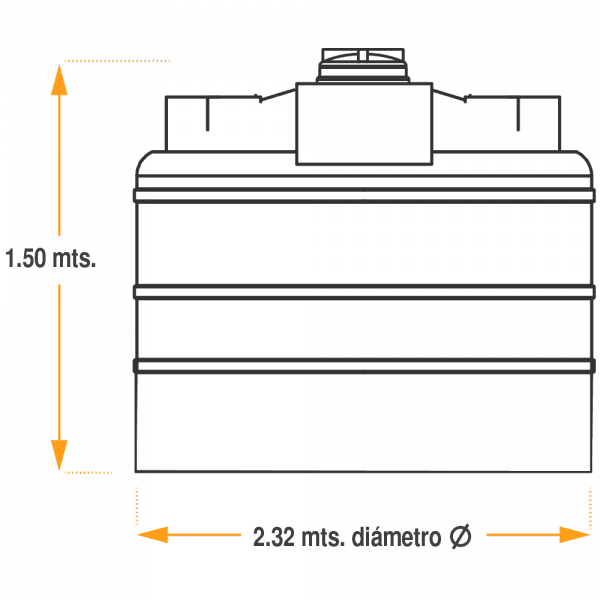 tanque-5000-litros-medidas-diagrama